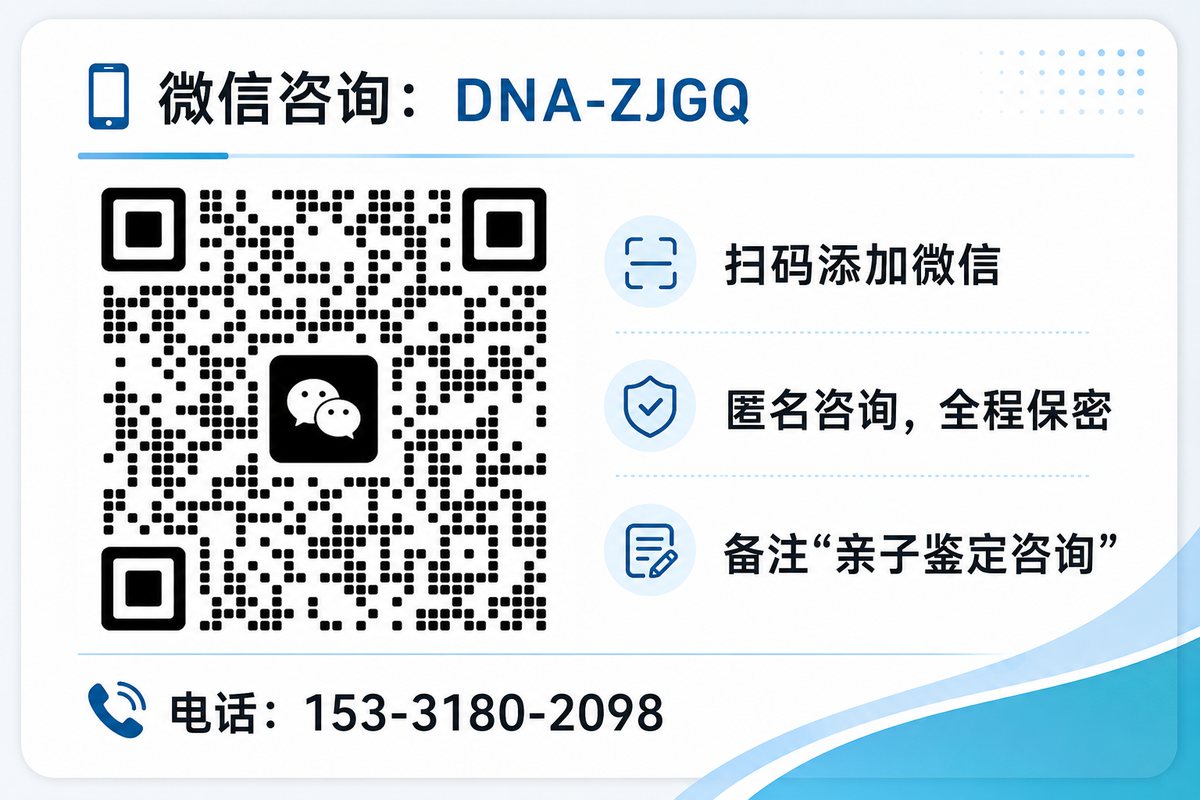 中量国鉴亲子鉴定微信咨询二维码 DNA-ZJGQ